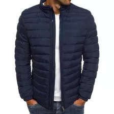 Chaqueta Puffer Para Hombre Abrigo De Plumón Ligero Cálido