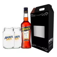 Kit Aperitivo Aperol 750ml + 2 Frascos Aperol - Pérez Tienda