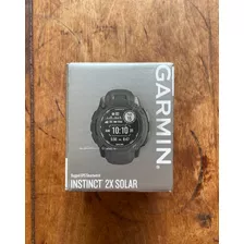 Relógio Garmin Instinct 2x Solar Graphite Preto