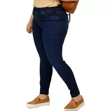 Calça Legging Jeans Cintura Alta Plus Cambos (46-58)