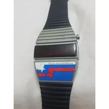 Reloj De Pulsera Vintage Texas Instruments Led.