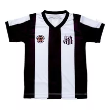 Camiseta Infantil Santos Listrada Oficial