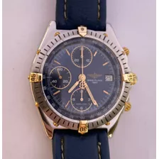 Breitling Cronomat Aço Ouro Azul Rolex Bvlgari Tag Omega 
