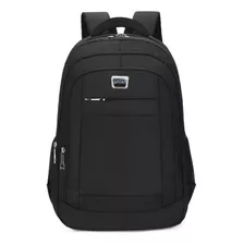 Mochila Masculina Faculdade Escola 40l Resistente Grande Cor Preto