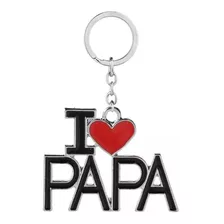 Llavero Día Del Padre Te Amo Papá Regalo Corazón Dad 