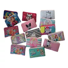 Cartucheras Estampadas Personalizadas Pack X 10 Por Mayor