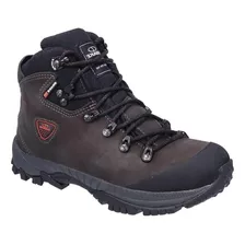 Bota Snake Dry Stone Masculina Marrom Couro Impermeável