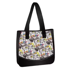 Bolsa Feminina Univ. Tote Bag Pop Art Ref. 5386 Aig