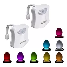 Ailun Paquete De 2 Luces Nocturnas Para Ba&ntilde;o. Fba, Sy