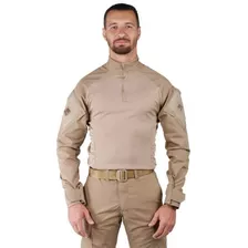 Combat Shirt Steel Bélica Tática Masculina Risptop Coyote