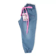  Jogger Jeans Feminina Infantil 01 Ao 06 