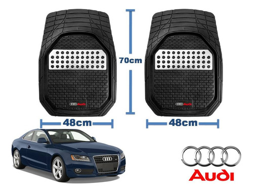 Tapetes 3d Logo Audi + Cubre Volante A5 2008 A 2014 2015 Foto 4