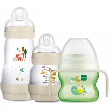 Kit Mamadeiras Mam 130/260ml Easy Start + Copo Starter 150ml