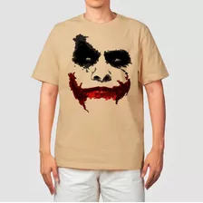 Camiseta Camisa Coringa Joker Heath Ledger Anime Nerd Filme