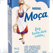 Leite Condensado Semidesnatado Nestlé Moça Caixa 395g Unidad