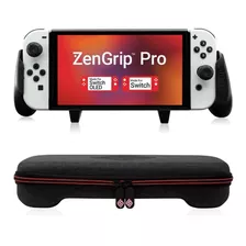 Paquete Para Nintendo Switch Oled Funda Y Grip Mejor Agarre