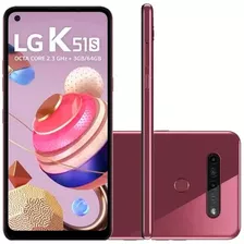 Smartphone LG K51s Vermelho 64gb 3ram Dual Chip 
