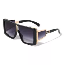 Lentes De Sol Para Hombre Grandes Cuadrados Steampunk Balmai