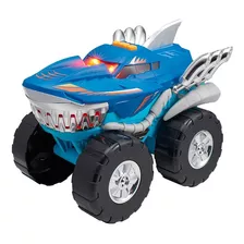 Carro Monster Movers Tubarão Azul - Fun Divirta-se