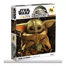 Rompecabezas Star Wars Disney The Mandalorian Baby Yoda 3d 