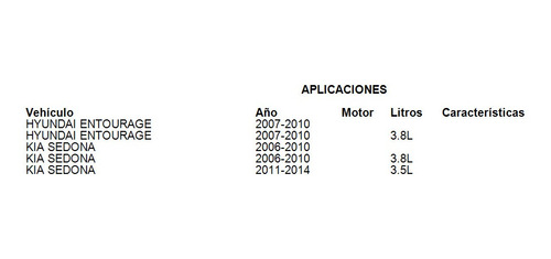 Radiador De Calefaccin P/hyundai Entourage 2008 3.8l Deyac Foto 8