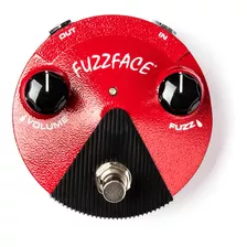 Distorção Do Pedal Jim Dunlop Ffm2germanium Fuzz Face Mini Color Red