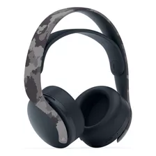 Audífonos Gamer Inalámbricos Sony Pulse 3d Gray Camo