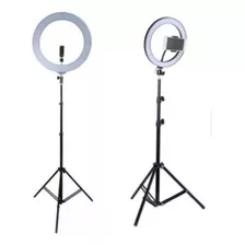 Aro Luz Led 26cm+ Tripode+ Soporte Celular.