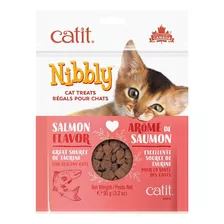 Catit Nibbly Salmon 90grs - Snack Gato - Sin Granos