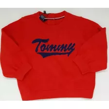 Blusa Trico Tommy Bebe Original Vermelha 41994