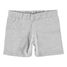 Short Infantil Feminino Cotton Liso Cinza - Malwee