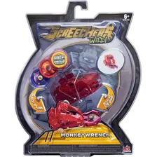 Screechers Wild - Vehiculo Transformables Nivel 2 - 683120 Color Rojo Personaje Monkeywrench