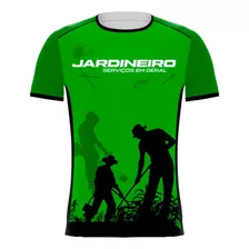 Camisa Camiseta Uniforme Jardineiro Jardinagem Cores