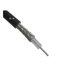 Cabo Coaxial Rg58 95% Rolo De 65mts Data Link 