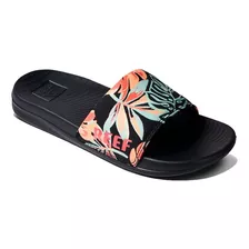 Sandalia Women One Slide Black Monstera