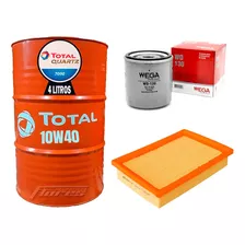 Cambio Aceite Total 7000 10w40 + Kit Filtro Prisma Onix Spin