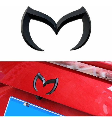 Emblema Mazda Evil Tuning Adherible Auto Parrilla Cajuela Foto 9