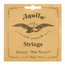 Aquila Aq-4u Nylgut Y Cuerdas De Ukulele Soprano Regular G 