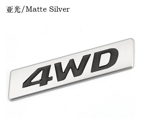 Metal Sticker 4wd Emblema 4x4 Insignia For Honda Crv Accord Foto 7