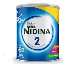 Leche De Fórmula En Polvo Nestlé Nidina 2 En Lata 800g