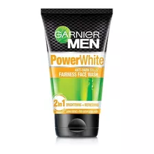 Garnier Hombres Power Light Face Wash 3.53 Oz