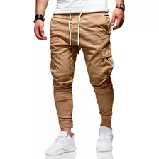 Pantalones Deportivos De Entrenamiento Casual Para Hombre, H