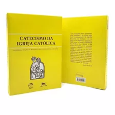 Livro Catecismo Da Igreja Católica Capa Amarela Edição Bolso - Editora Loyola