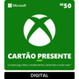 Xbox Cartão Presente R$ 50 Gift Card (digital)