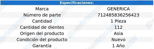 (1) Banda Distribucin O Tiempo Cl L4 2.2l 97 Generica Foto 2