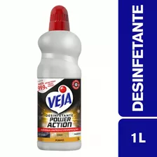 Desinfetante Power Action Pinho Limpeza Impecável 1 Litro Veja