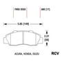 Balatas Disco  Trasera Para Acura Legend   1988