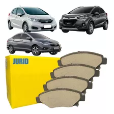 Pastilha De Freio Dianteiro Jurid Para Honda Fit City Wrv