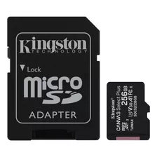 Tarjeta Microsd Kingston Canvas Select Plus Sdcs2/256gb C10