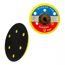 Prato/base Para Lixadeira 6¨ Com Velcro Perfurada - Sanding Pad 6¨ X 5/16¨ X 24